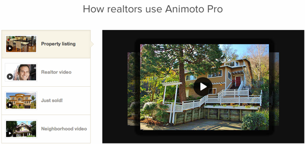 Animoto for Real Estate